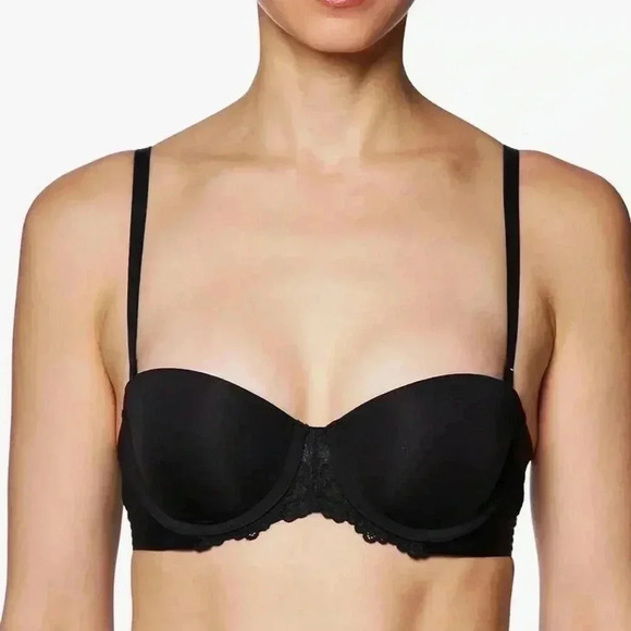NWT Maidenform Womens Convertible Push  Up Bra with Lace 40D - Picture 1 of 8